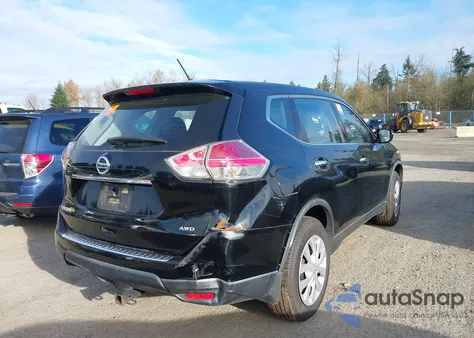 2015 Nissan Rogue S from USA, damaged, VIN KNMAT2MV0FP523466